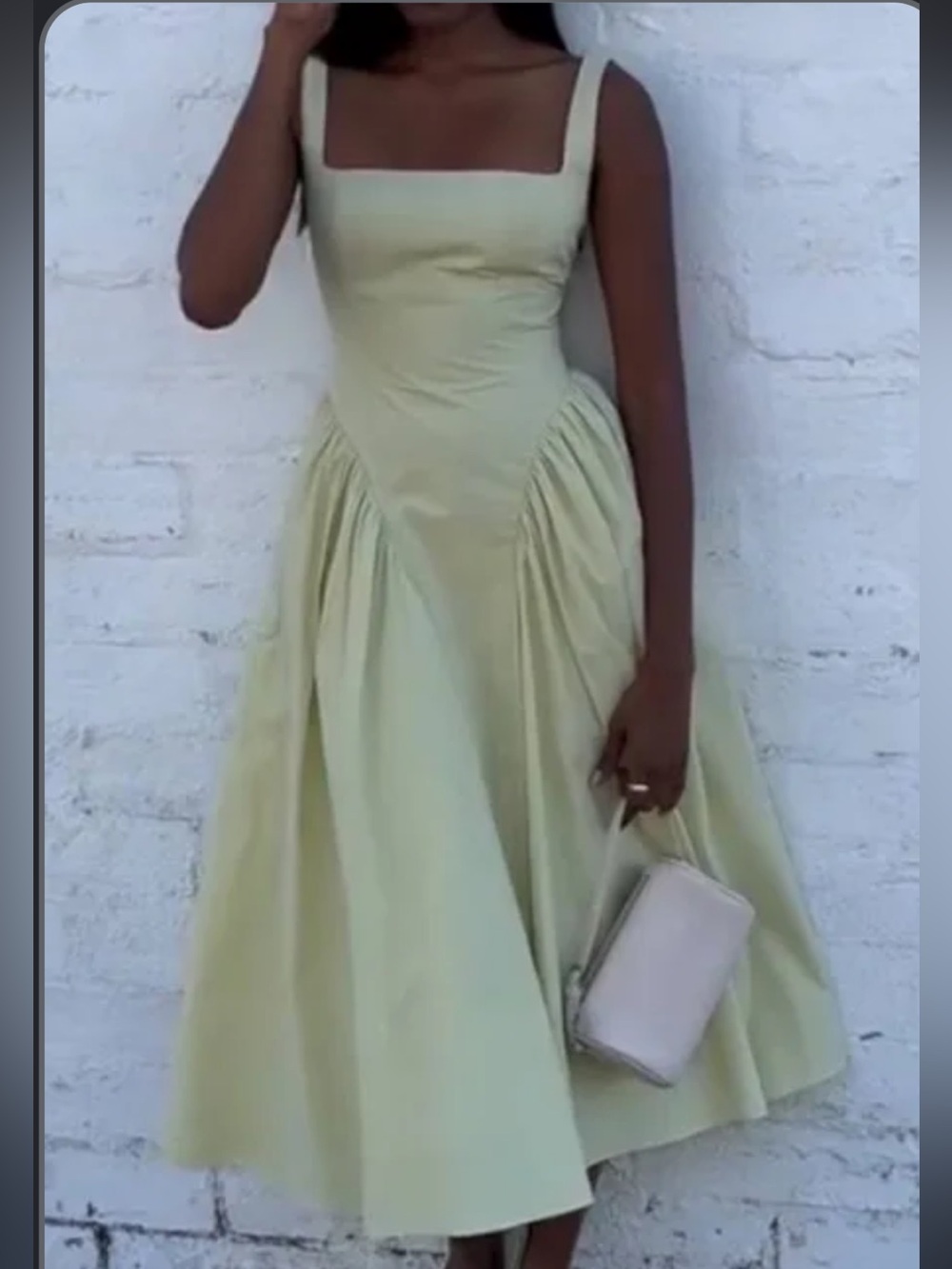 Revolve ASTR Vinya Dress Pistachio